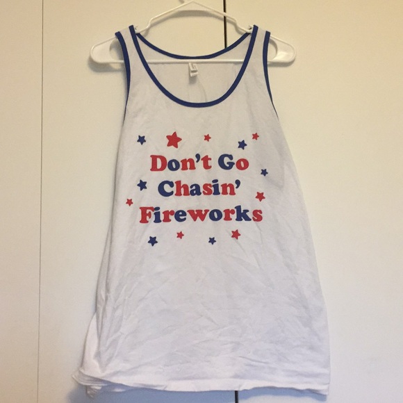 Fireworks tank top - Picture 1 of 1